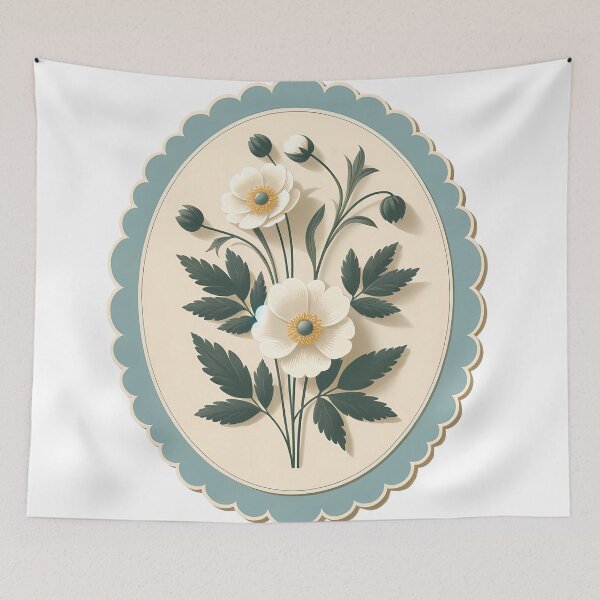 Item preview, Floral Cameo designed and sold by JuniperFinch.