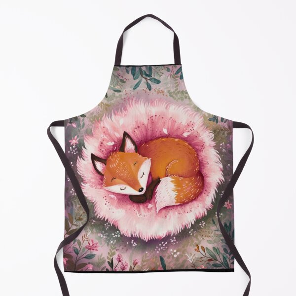 Item preview, Fox Portrait. woodland fox, fantasy fox, sleeping fox designed and sold by FoxVibes.