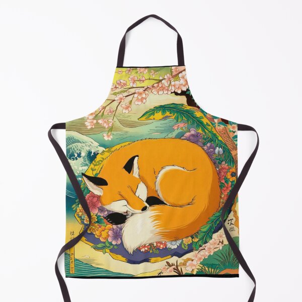 Item preview, Fox Portrait. woodland fox, fantasy fox, sleeping fox designed and sold by FoxVibes.