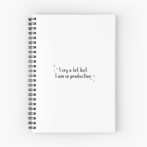 Item preview, I Cry A Lot But I Am So Productive designed and sold by haleymorrison14.