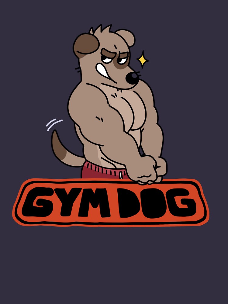 "GYM DOG" Tshirt for Sale by glittertrapboy Redbubble dog tshirts
