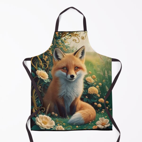 Artikelvorschau, Fuchs-Porträt. Waldfuchs, Fantasiefuchs, Blumenfuchs entworfen und verkauft von FoxVibes.