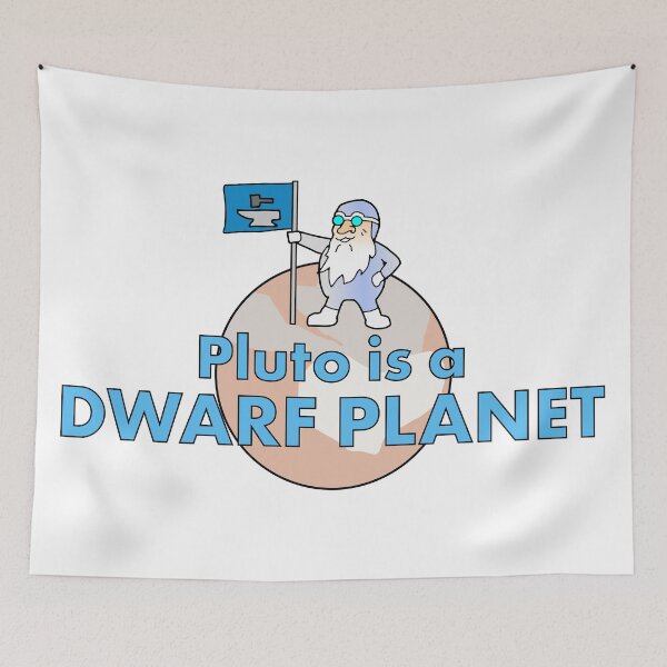 Item preview, Pluto is a Dwarf Planet Astronomy Humor designed and sold by BrushAndPen.