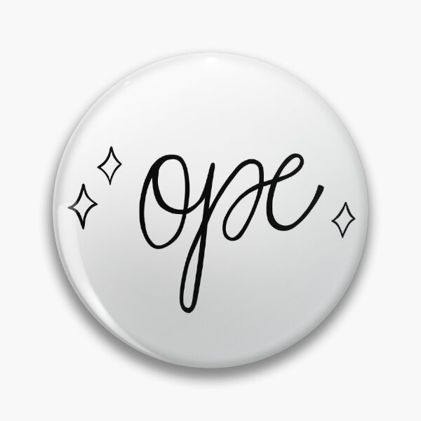 Item preview, OPE Calligraphy (Black) designed and sold by keligraphie.