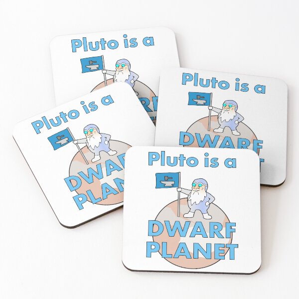 Item preview, Pluto is a Dwarf Planet Astronomy Humor designed and sold by BrushAndPen.