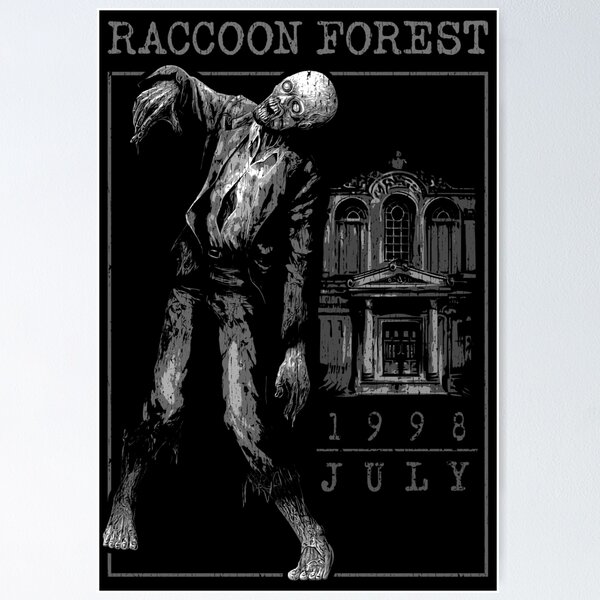 Artikel-Vorschau von Resident Evil: Raccoon City – Waldzombie, designt und verkauft von Power Up Prints.
