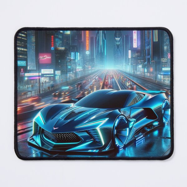 Item preview, Neon Cyber City Corvette Essence designed and sold by CultDigHoriz.