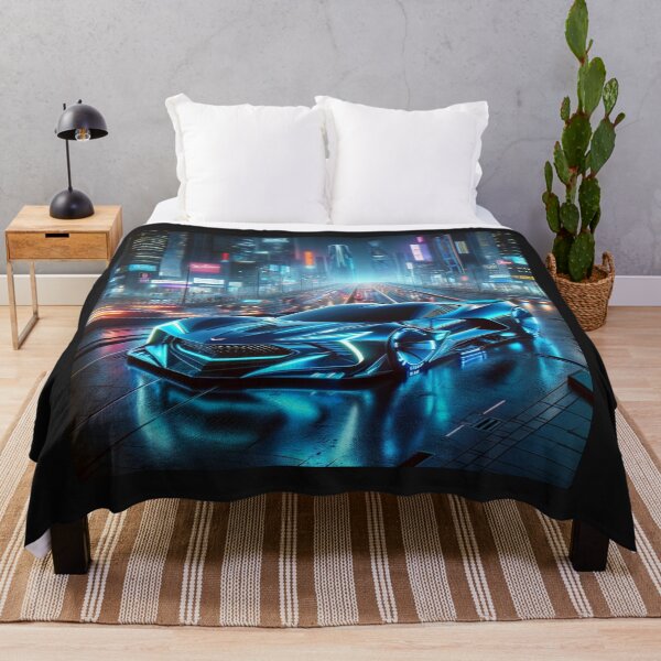 Item preview, Neon Cyber City Corvette Essence designed and sold by CultDigHoriz.