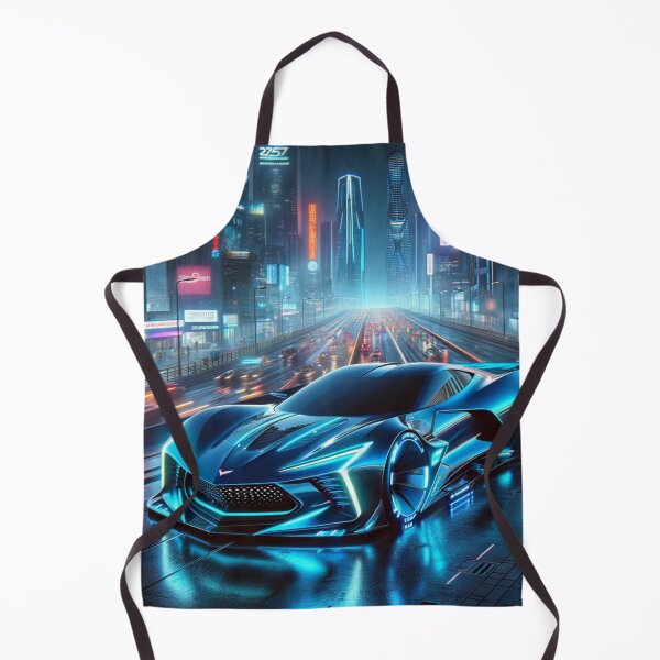 Item preview, Neon Cyber City Corvette Essence designed and sold by CultDigHoriz.