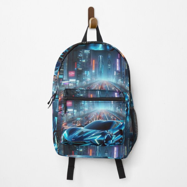 Item preview, Neon Cyber City Corvette Essence designed and sold by CultDigHoriz.