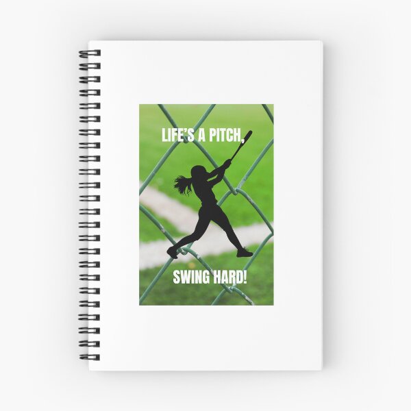 Item preview, LIFE'S A PITCH, SWING HARD designed and sold by DalysDesigns.