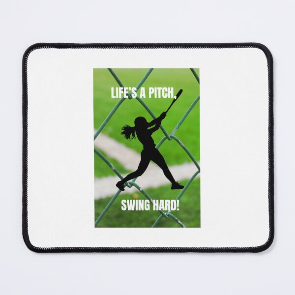 Item preview, LIFE'S A PITCH, SWING HARD designed and sold by DalysDesigns.