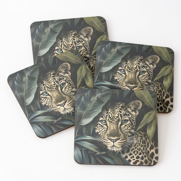 Item preview, Stunning jungle leopard print designed and sold by dcrc.