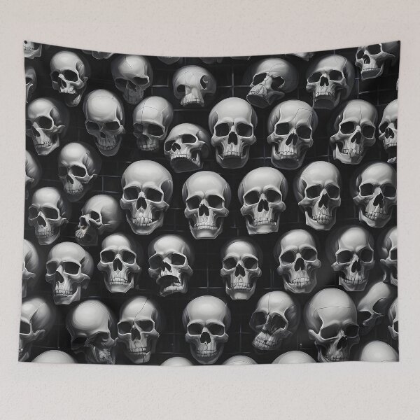 Item preview, Disturbed Skulls designed and sold by Jeremy Crotty.
