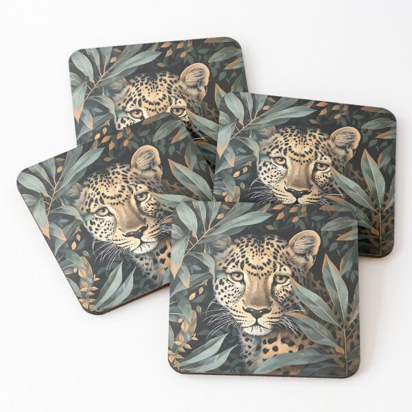 Item preview, Stunning jungle leopard print designed and sold by dcrc.