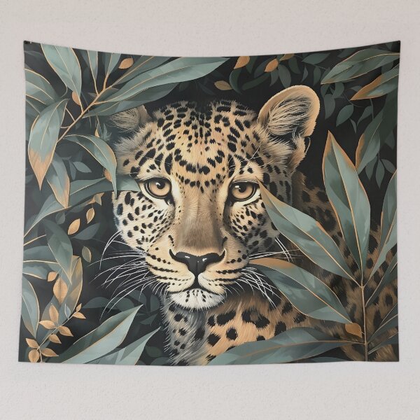 Item preview, Stunning jungle leopard print designed and sold by dcrc.