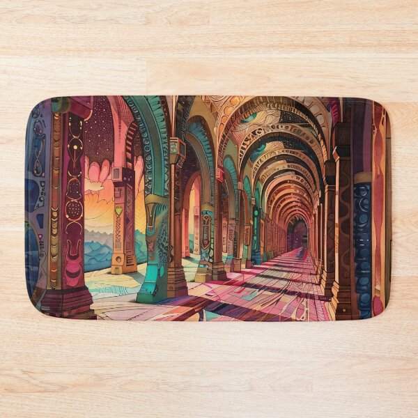 Item preview, Psychedelic Cosmic Hallway designed and sold by entwithanaxe.