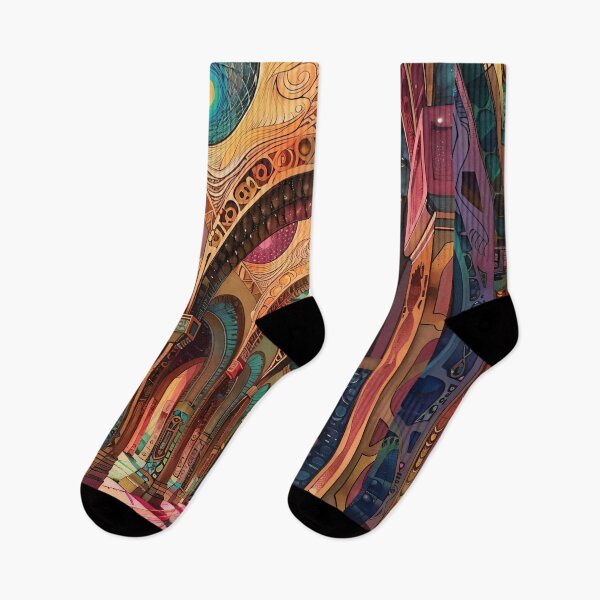 Item preview, Psychedelic Cosmic Hallway designed and sold by entwithanaxe.