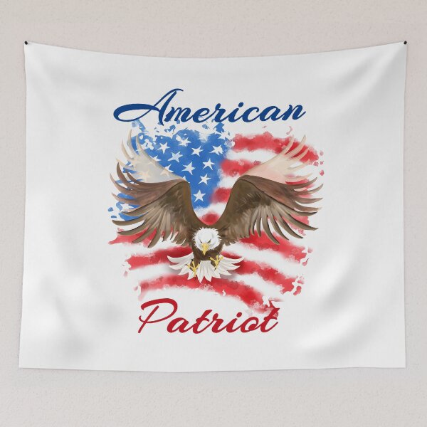 Item preview, American Patriot Swooping Eagle red n' blue designed and sold by JackieCorrado.
