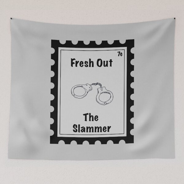 Item preview, Fresh Out The Slammer Stamp designed and sold by EmmaRoseee24.