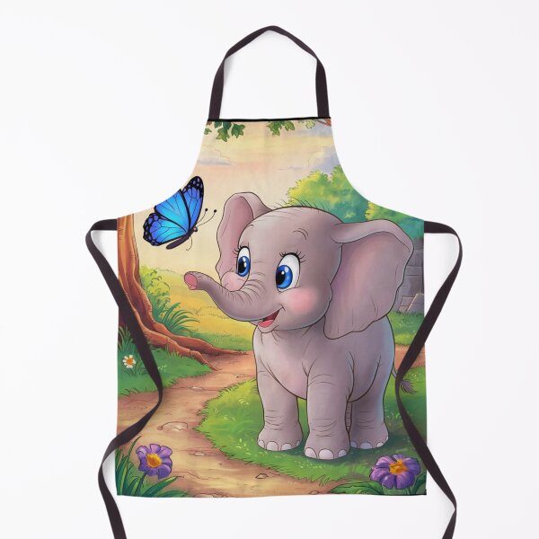 Item preview, Elephant Portrait. baby elephant, watercolor elephant, wild elephant, elephant life designed and sold by ElephantVibes.