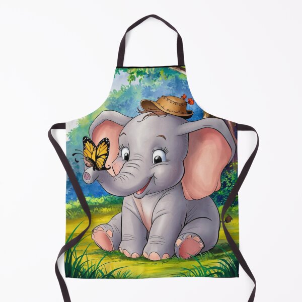 Item preview, Elephant Portrait. baby elephant, watercolor elephant, wild elephant, elephant life designed and sold by ElephantVibes.