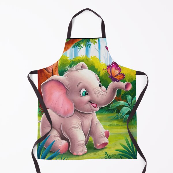Item preview, Elephant Portrait. baby elephant, watercolor elephant, wild elephant, elephant life designed and sold by ElephantVibes.