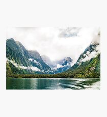 Milford Sound, Fiordland National Park, New Zealand Photographic Print