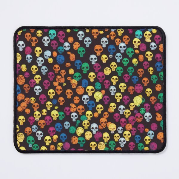 Item preview, Colorful skulls pattern designed and sold by Crazy B Loco.