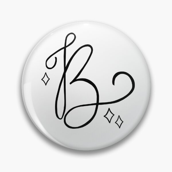 Item preview, Letter B Monogram/Initial (Black) designed and sold by keligraphie.
