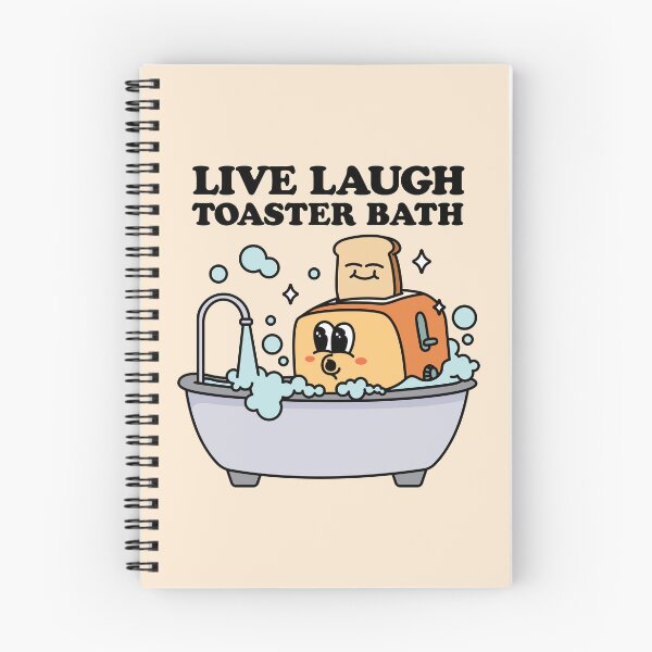 Item preview, Live Laugh Toaster Bath designed and sold by NQArtist.