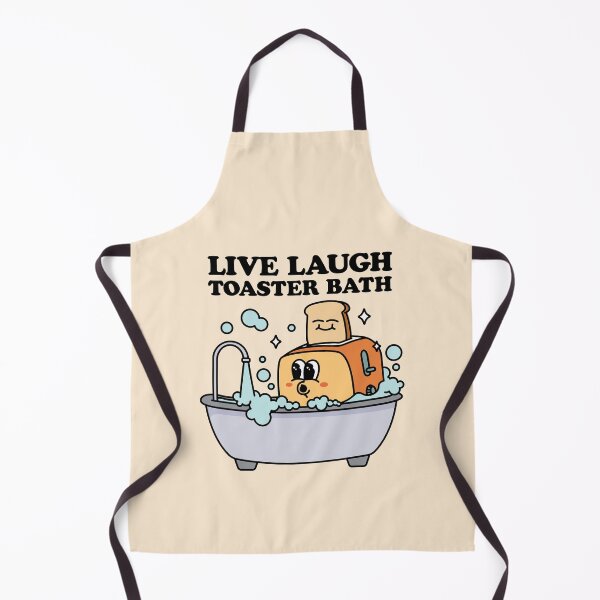 Item preview, Live Laugh Toaster Bath designed and sold by NQArtist.