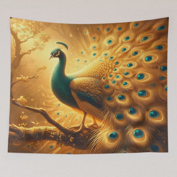 Item preview, A golden peacock designed and sold by bernhagen.