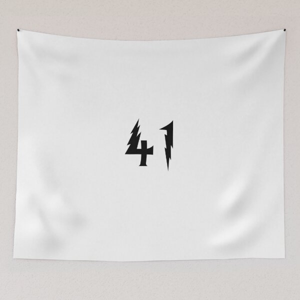 Item preview, 41, forty one, black, Harry P designed and sold by Numbers-Art.