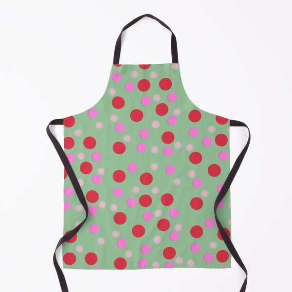 Item preview, Crimson Dots: Green Garden Backdrop designed and sold by herloque.