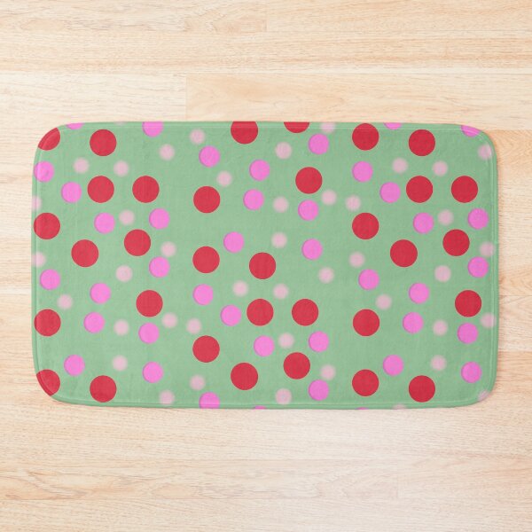 Item preview, Crimson Dots: Green Garden Backdrop designed and sold by herloque.