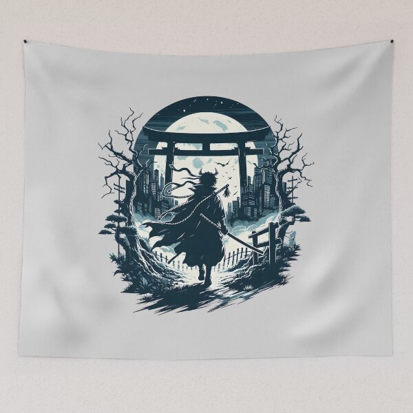 Item preview, Urban Samurai Silhouette designed and sold by LynZorArts.