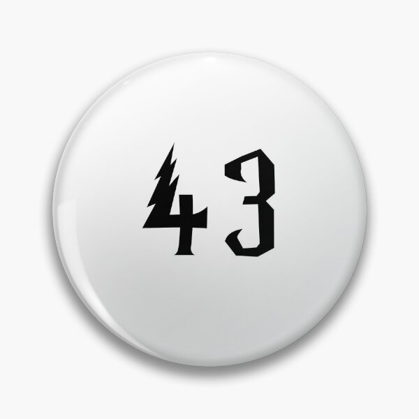 Item preview, 43, forty three, black, Harry P designed and sold by Numbers-Art.