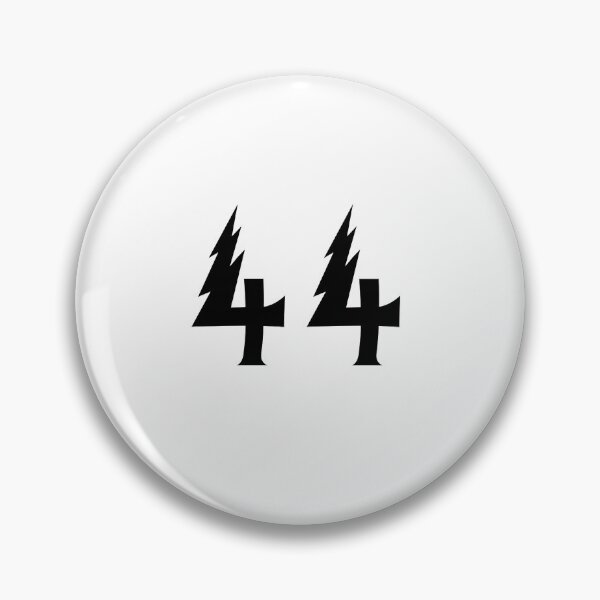 Item preview, 44, forty four, black, Harry P designed and sold by Numbers-Art.