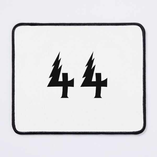 Item preview, 44, forty four, black, Harry P designed and sold by Numbers-Art.