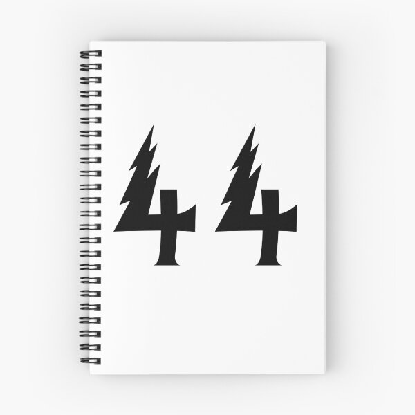 Item preview, 44, forty four, black, Harry P designed and sold by Numbers-Art.
