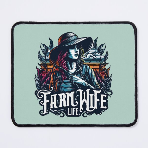 Item preview, Farm Wife Life Gothic Vintage Funny Farmer designed and sold by ArtadoraDesignz.