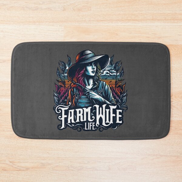 Item preview, Farm Wife Life Gothic Vintage Funny Farmer designed and sold by ArtadoraDesignz.