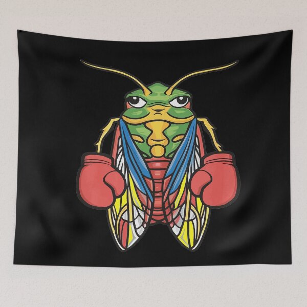 Item preview, funny kickboxing or boxing CICADA Double Emergence 2024 designed and sold by BOUCHERIT amine.