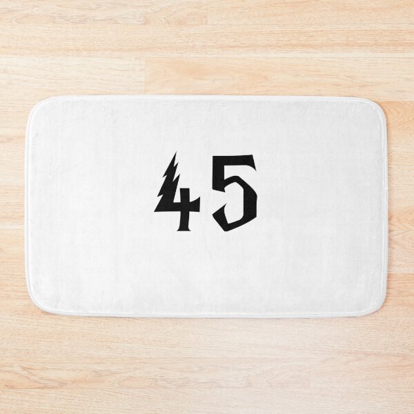 Item preview, 45, forty five, black, Harry P designed and sold by Numbers-Art.