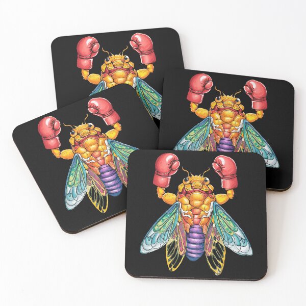 Item preview, funny kickboxing or boxing CICADA Double Emergence 2024 designed and sold by BOUCHERIT amine.