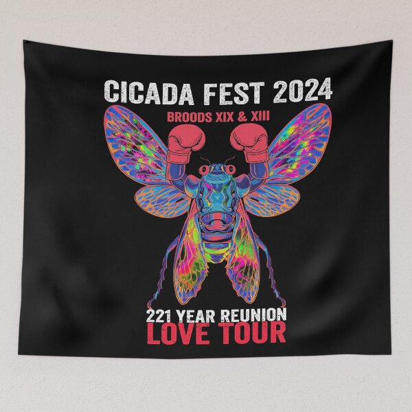 Item preview, funny kickboxing or boxing CICADA Double Emergence 2024 designed and sold by BOUCHERIT amine.