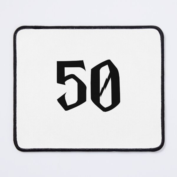 Item preview, 50, fifty, black, Harry P designed and sold by Numbers-Art.