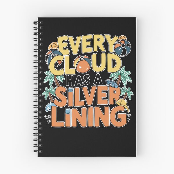 Item preview, Beach vacation every cloud has a silver lining designed and sold by MirtaF.