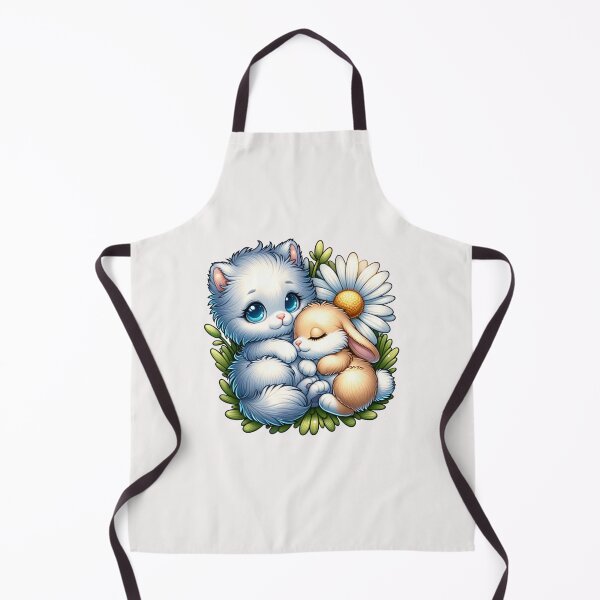 Item preview, kitty and bunny designed and sold by creativechaster.